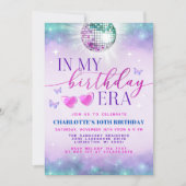 In My Birthday Era Uitnodiging - Tiener Verjaardag (Voorkant)