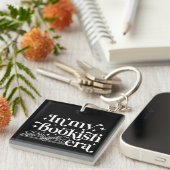 In my Bookish Era Black Sleutelhanger (Voorkant Rechts)