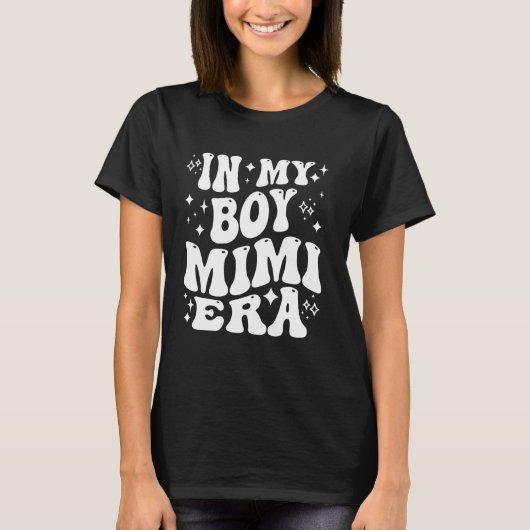 In My Boy Mimi Era - Grappige grootmoeder, oma T-shirt (Voorkant)