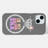 In My Bride Era Verloving Ring Bling Case-Mate iPhone Case (Achterkant (horizontaal))