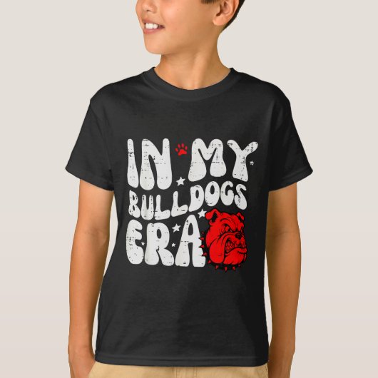 In My Bulldog Era Men Women Kids Boys Youth Teen G T-shirt (Voorkant)