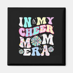 In My Cheer Mom Era Grappige Cheerleading Moederda Magneet
