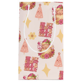 In My Christmas Era Groovy Santa Klein Cadeauzakje