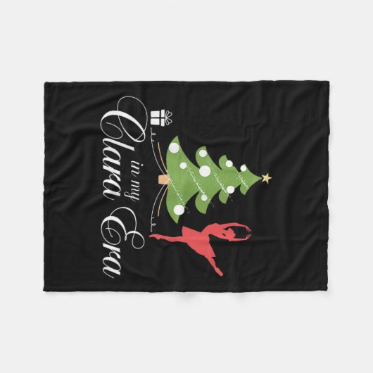 In My Clara Era Nutcracker Holiday Christmas Xmas  Fleece Deken (Voorkant (Horizontaal))