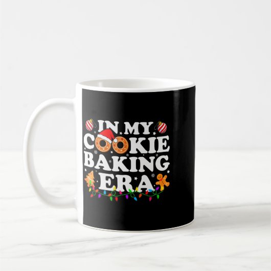 In My Cookie Baking Era Groovy Christmas Tee Famil Koffiemok (Links)