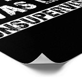 In My Defense I Was Left Unsupervised Graphic Funn Poster (Hoek)