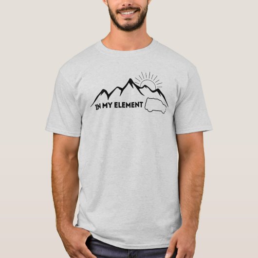 In My Element - Honda Element T-shirt (Voorkant)