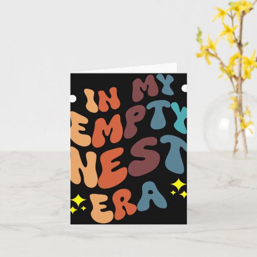 In My Empty Nest Era  Kaart (Gele Bloem)