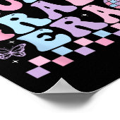 In My Fourth Grade Era Girl Back To School 4th Gra Poster (Hoek)