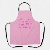  in my girl mom era CRAYON apron Schort (Voorkant)
