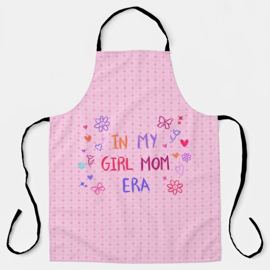  in my girl mom era CRAYON  Schort (Voorkant)