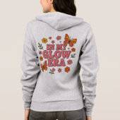 In My Glow Era Hoodie – Retro Butterfly & Flower (Achterkant)