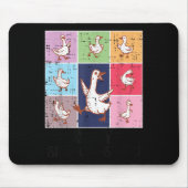 In My Goose Silly Era Retro Meme Honk Animal Women Muismat (Voorkant)