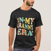 In My Granny Era Funny Sarcastic Groovy Retro Moth T-shirt (Voorkant)