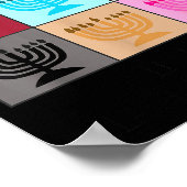 In My Hanukkah Era Ugly Jewish Xmas Funny Christma Poster (Hoek)