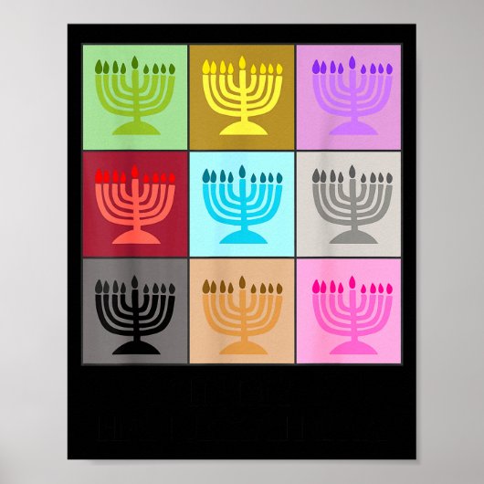 In My Hanukkah Era Ugly Jewish Xmas Funny Christma Poster (Voorkant)
