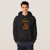 In My Head I'm Playing My Violin  Funny Saying Vio Hoodie (Voorkant volledig)