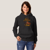 In My Head I'm Playing My Violin  Funny Saying Vio Hoodie (Voorkant volledig)