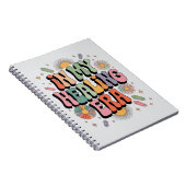 In My Healing Era – Groovy 70’s Retro Aesthetic Notitieboek (Rechterzijde)