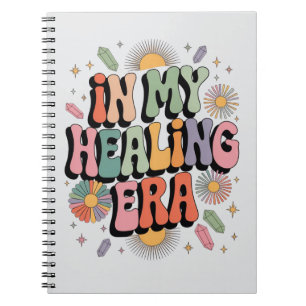 In My Healing Era – Groovy 70’s Retro Aesthetic Notitieboek
