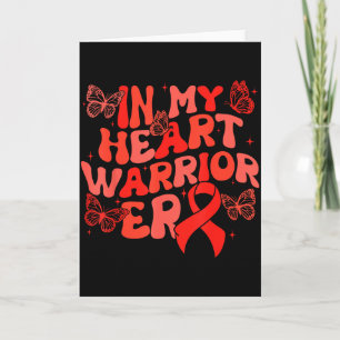 In My Heart Warrior Era Hartziekten Bewustzijn Ch Kaart