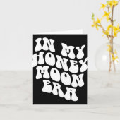 In My Honeymoon Era - Wedding New Bride Groom  Kaart (Gele Bloem)