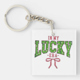 In My Lucky Era – Clover Bow Design Sleutelhanger
