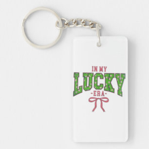 In My Lucky Era – Clover Bow Design Sleutelhanger