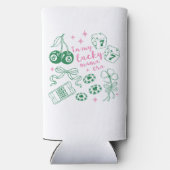 In My Lucky Mama Era Lucky Charm St Patricks Day Seltzer Blikjeskoeler (Achterkant)