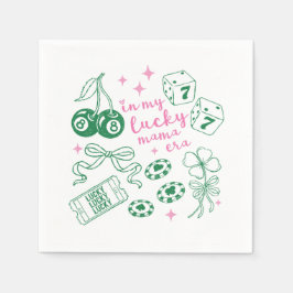 In My Lucky Mama Era St Patricks Day Servet