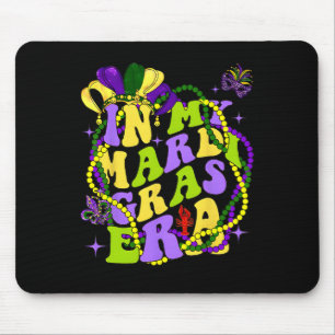 In My Mardi Gras Era Heart Fleur-de-lis Symbool Fe Muismat