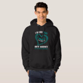 In my memory of my aunt BATTEN DISEASE AWARENESS Hoodie (Voorkant volledig)