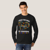 In my memory of my grandpa AUTISM AWARENESS T-shirt (Voorkant volledig)