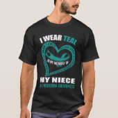 In my memory of my niece SCLERODERMA AWARENESS T-shirt (Voorkant)