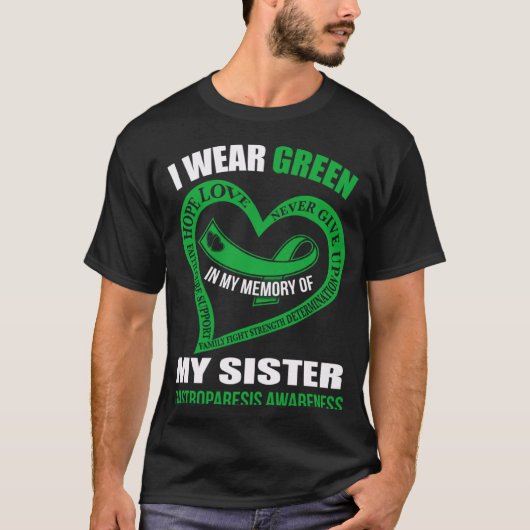 In my memory of my sister GASTROPARESIS AWARENESS T-shirt (Voorkant)