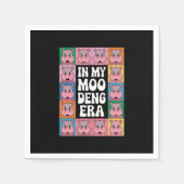 In My Moo Deng Era Moo Deng Hippo Lover Servet (Voorkant)