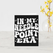 In My Needleint Era Ing Crafter Hobby  Kaart (Gele Bloem)