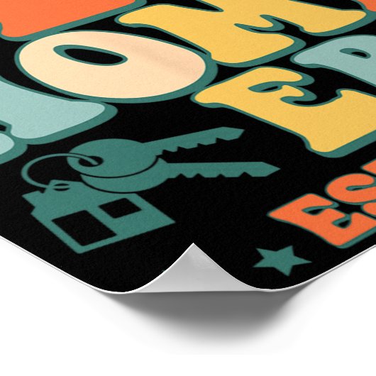 In My New Home Era, Funny New Homeowner Est. 2025  Poster (Hoek)