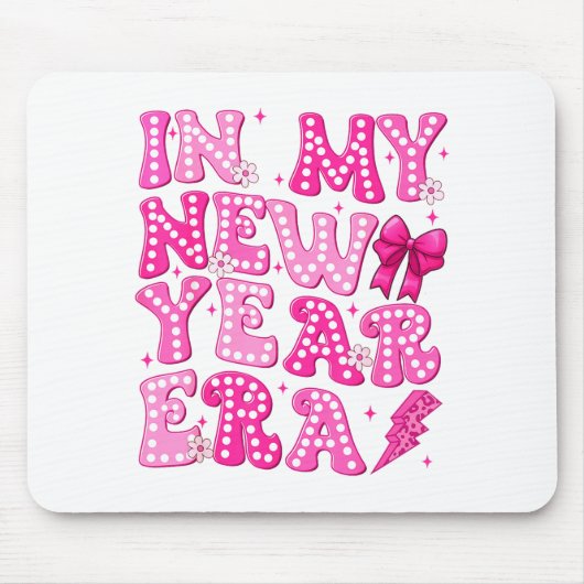 In My New Year Era Nk Leopard Coquette New Year Wo Muismat (Voorkant)