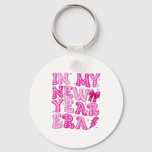 In My New Year Era Nk Leopard Coquette New Year Wo Sleutelhanger (Voorkant)