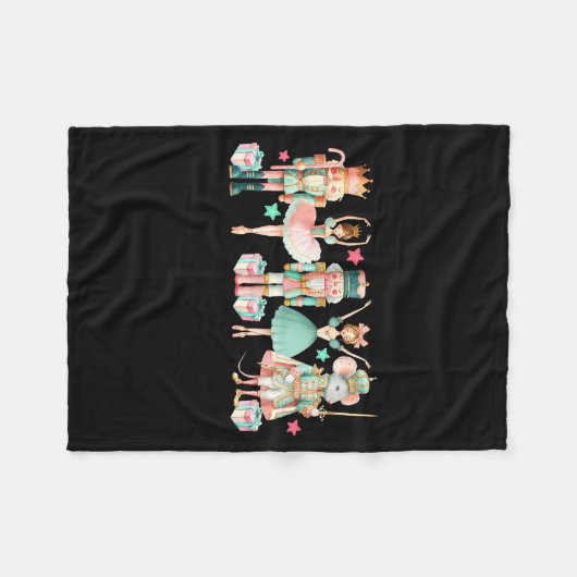 In My Nutcracker Era Ballet Nk Christmas Vibes Wom Fleece Deken (Voorkant (Horizontaal))