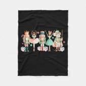 In My Nutcracker Era Ballet Nk Christmas Vibes Wom Fleece Deken (Voorkant)