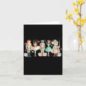 In My Nutcracker Era Ballet Nk Christmas Vibes Wom Kaart (Gele Bloem)