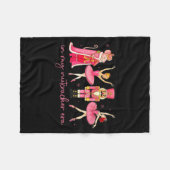 In My Nutcracker Era For Girls Women Kids Dancers  Fleece Deken (Voorkant (Horizontaal))