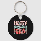 In My Nutcracker Era Groovy Nk Christmas Nutcracke Sleutelhanger (Voorkant)