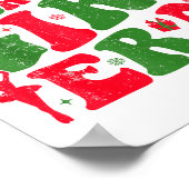 In My Nutcracker Girl Era Groovy Christmas Nutcrac Poster (Hoek)