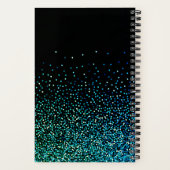 In My Pageant Era | Custom Journal Green Glitter Notitieboek (Achterkant)