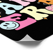 In My Para Era Groovy Paraprofessional Gifts Teach Poster (Hoek)