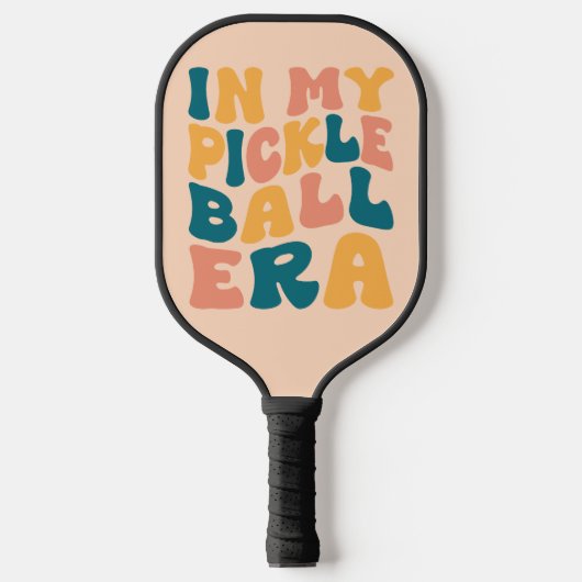 In My Pickleball Era Custom Name Pickleball Paddle (Voorkant)