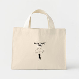 In My Quiet Era – Bewerkbare Quote Cat Tote Tas